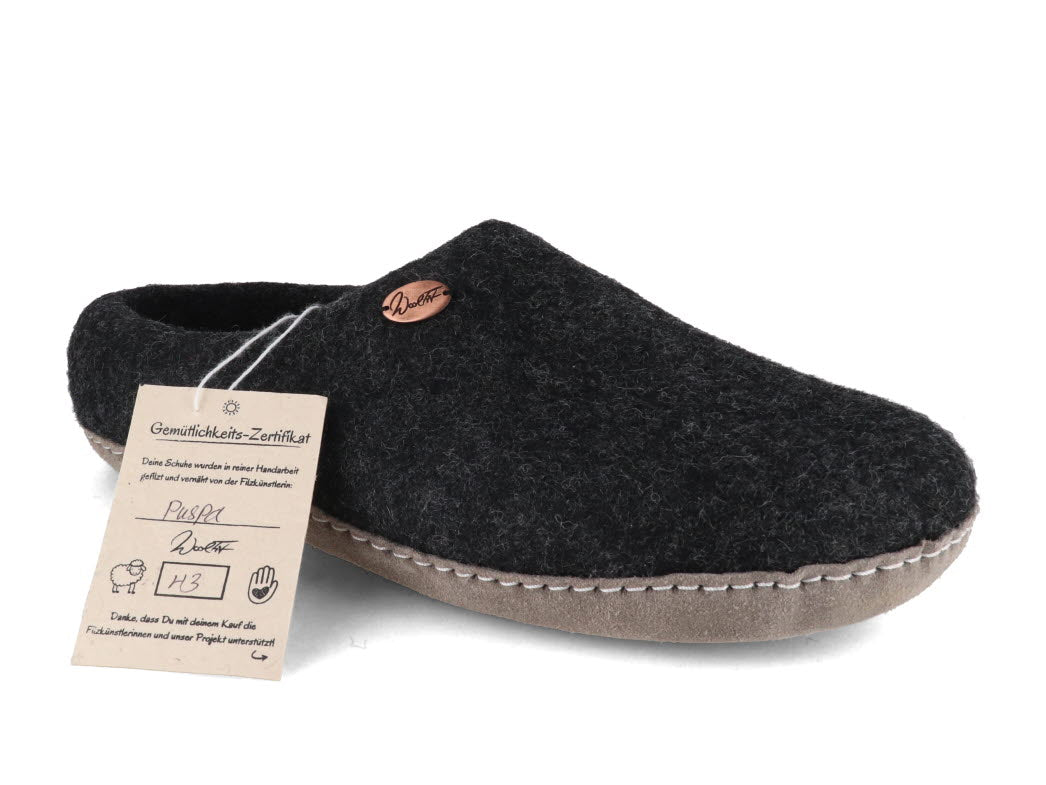 Hausschuhe ledersohle Clearance